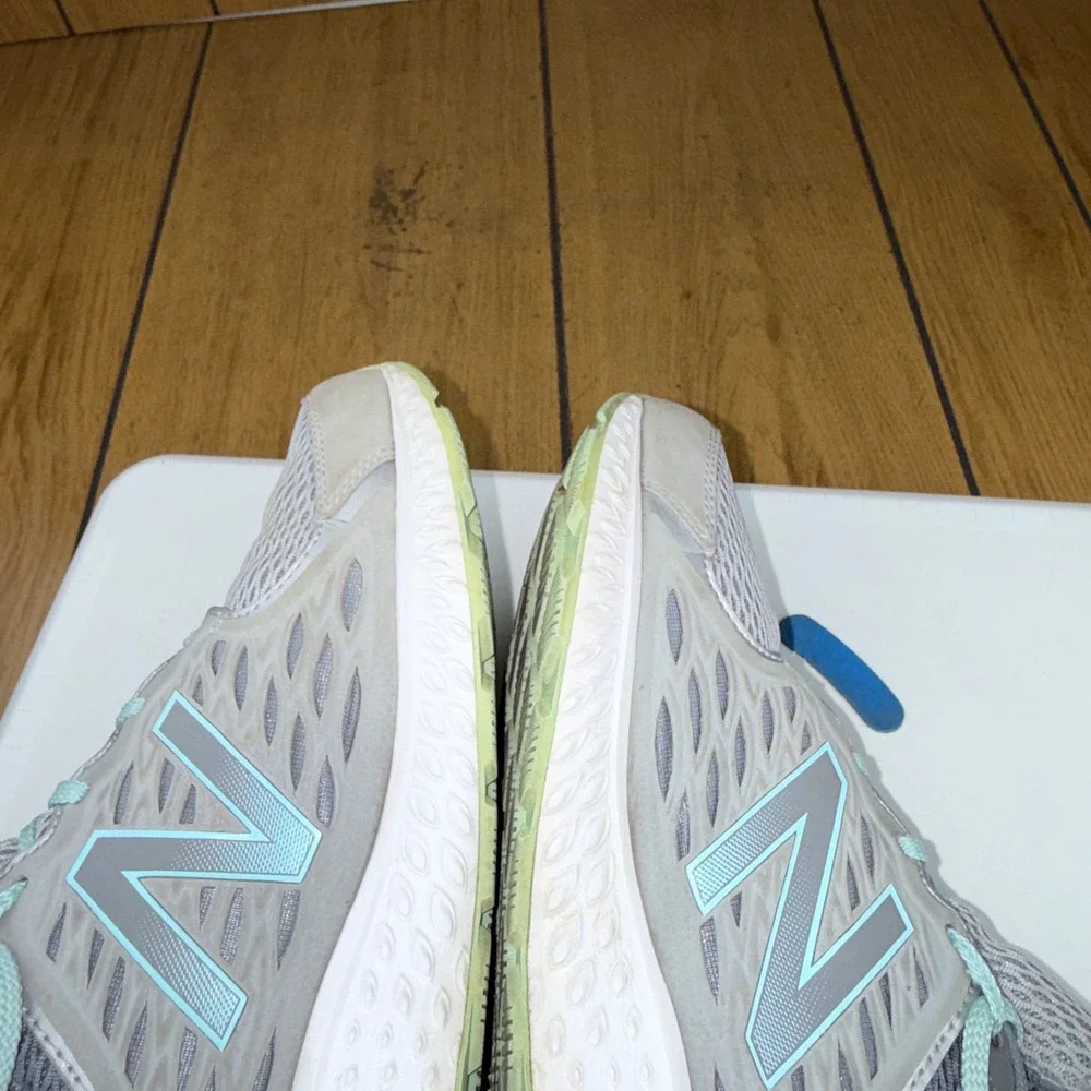 New Balance 420v3 Comfort Ride Running Shoes Grey Mint W420LS3 Womens 9